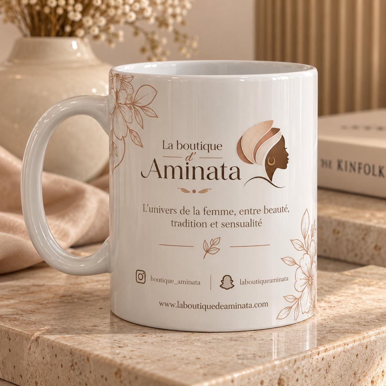 Tasse à thé La Boutique d'Aminata