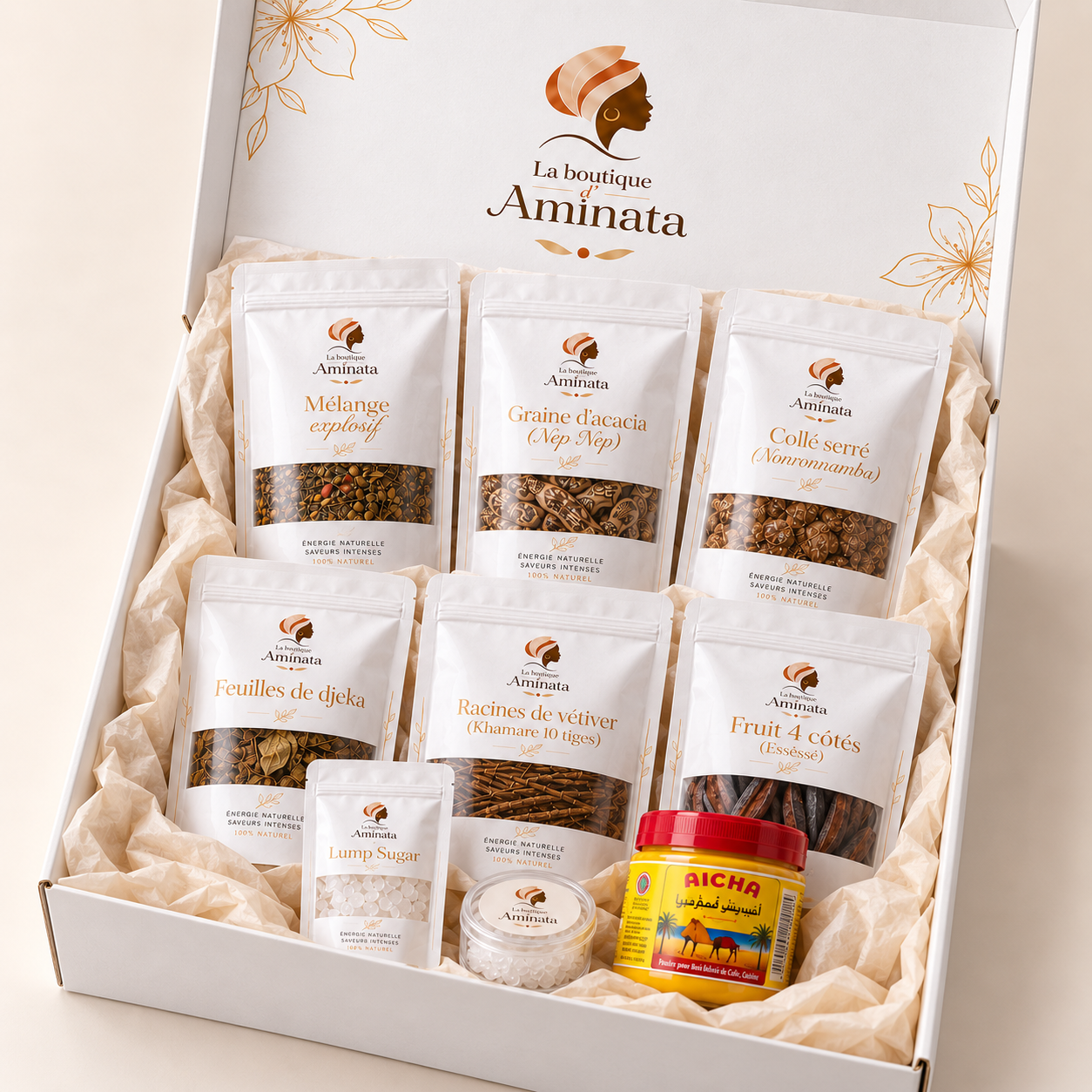 Pack Découverte, 9 plantes traditionnelles africaines – La Boutique d'Aminata