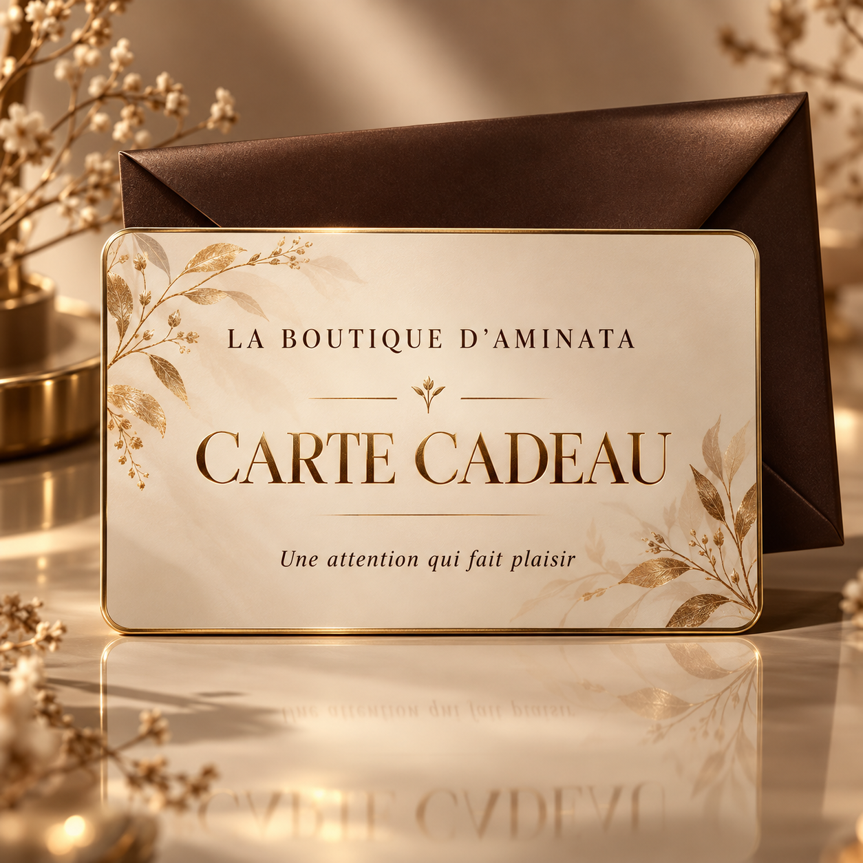 Carte cadeau de 10 € à 100 €