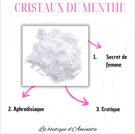 CRISTAUX DE MENTHE